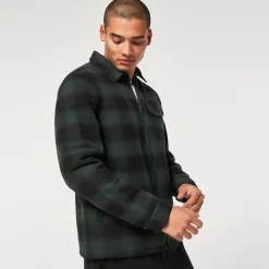 Fashion Alpine Plaid Reversible Jacket Herre Yttertoy