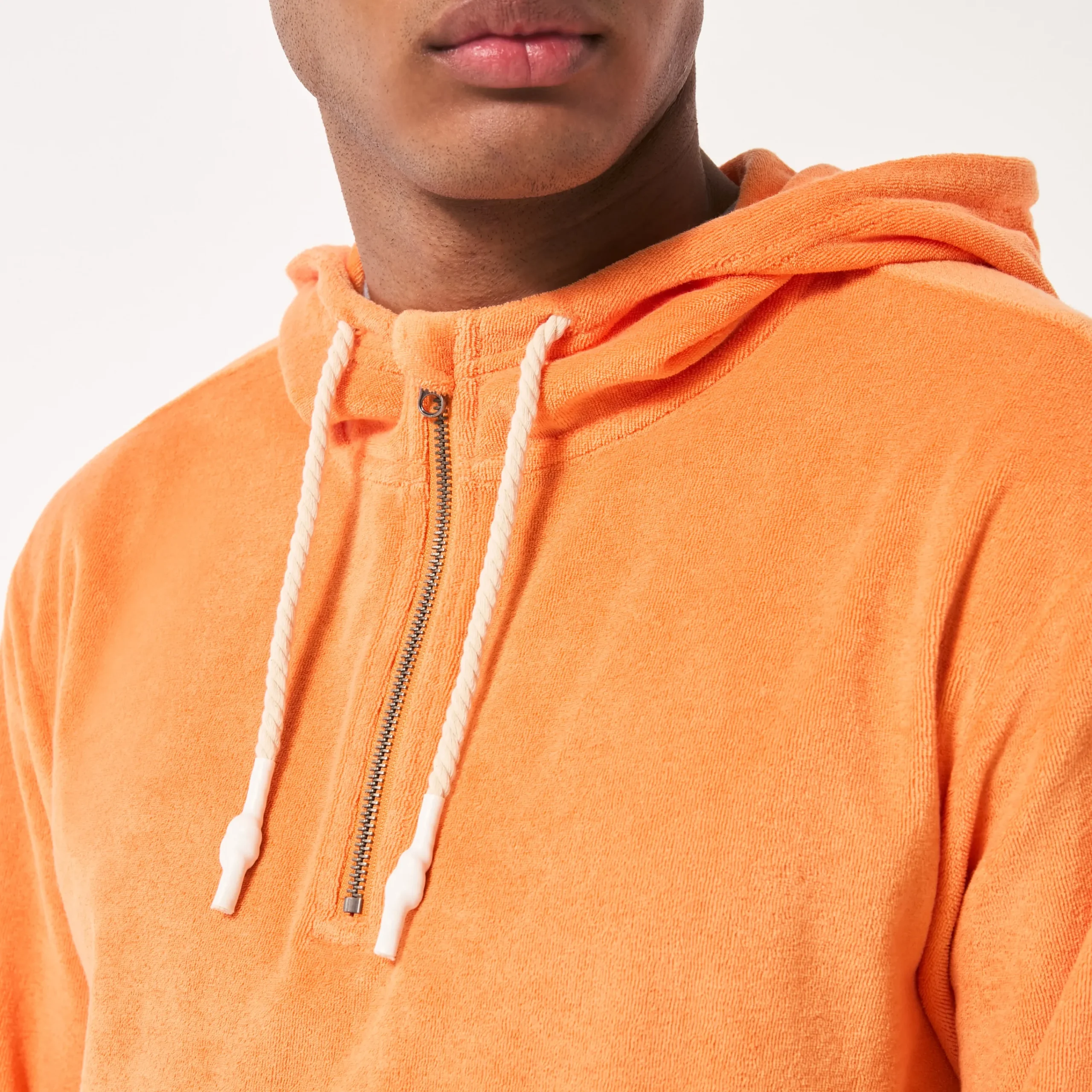 Discount Dawny 1/4 Zip Hoodie Herre Gensere Og Hettegensere