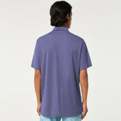 Cheap Sand Stripe Pocket Herre Poloskjorter