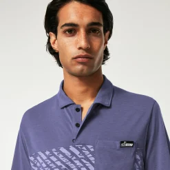 Cheap Sand Stripe Pocket Herre Poloskjorter