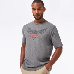 Cheap Si Eagle Tab Tee Herre T-Skjorter